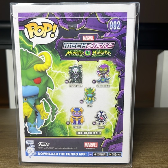 Funko POP! Mech Strike Monster Hunters, Loki 992 - Picture 3 of 7